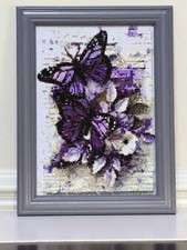 Purple butterflys