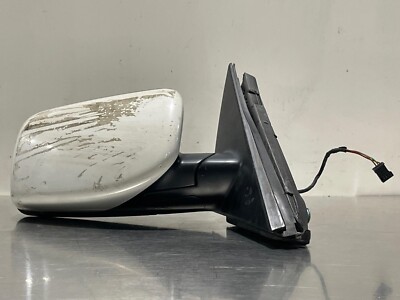 2006 BMW 525i OEM Right Hand Passengers Side Power Door Mirror White 2007