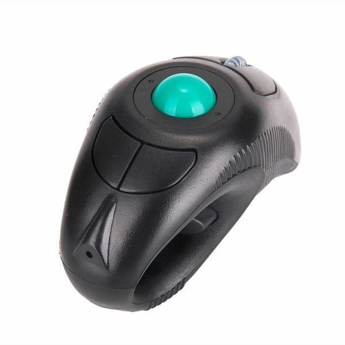 Finger Trackball Mouse HandHeld Mice Laser Pointer 2.4G USB Wireless PC Laptop!! - Picture 21 of 24