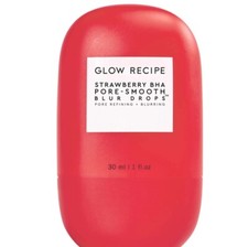 Glow Recipe Strawberry BHA Pore-Smooth Blur Drops Serum 1 oz / 30 ml Authentic