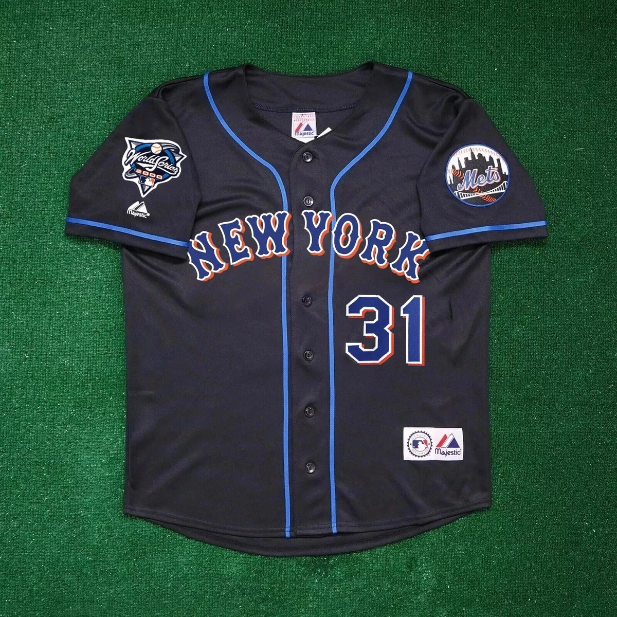 極美品Majestic MLB NY SUBWAY SERIES Jersey黒 極美品Majestic MLB NY SUBWAY SERIES Jersey黒 極美品Majestic MLB NY