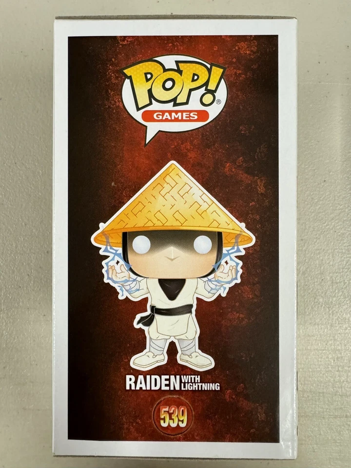 Raiden (con Lightning) 539 ~ Mortal Kombat ~ Vinilo Funko Pop + PROTECTOR GRATIS Foto 4 de 4