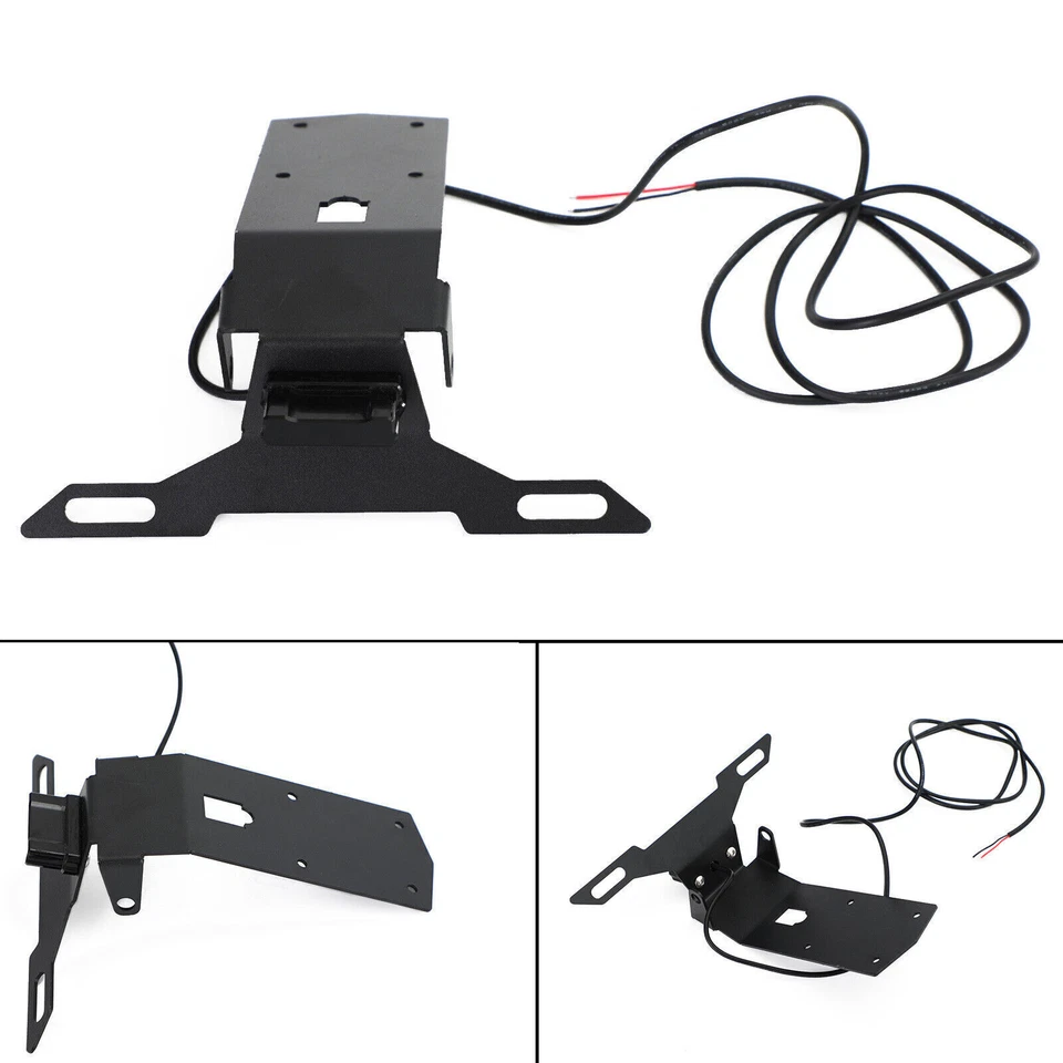 License Plate Holder Frame Bracket fit for KAWASAKI Ninja H2-SX 2019-2021 SG A — 第 2/4 张图片