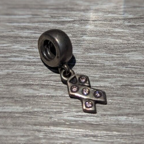 Charme Pandora Croix De Pandore En Argent 925 - 2,33 Gr, Occasion