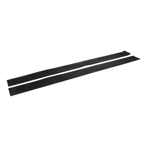 Kit Plaques De Seuils En Acier Pour Jeep Renegade 5 Portes (2014+) – Noir, Surface Poncée, Protection Contre Les Rayures