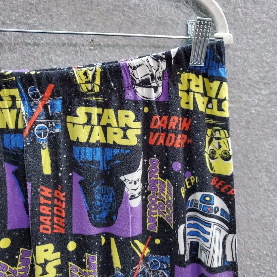 Ropa de dormir para mujer Star Wars 3 pantalones de pijama púrpura cómics estampado integral cordón Foto 2 de 4