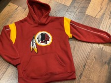 Washington Redskins NFL Youth Pullover Hoodie Size Small 8  Pre-Owned