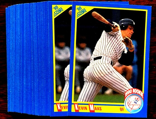 1990 Score KEVIN MAAS RC 10 CARD LOT A 0NE TlME NY YANKEES ROOKIE 