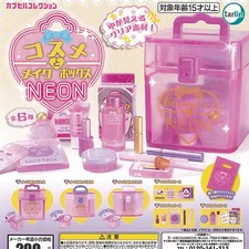 Cosmetic and Makeup Box NEON Mascot Capsule Toy 6 Types Full Comp Set Gacha New