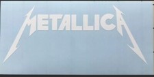 Metallica Vinyl Decal Windows Cars Trucks Laptops Lockers 8.5" choose color