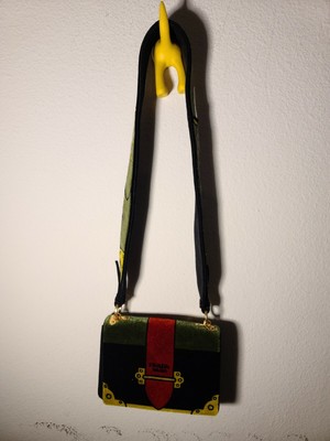 prada velvet backpack