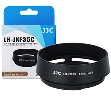 JJC LH-JXF35C Black Metal Hood Fujinon Lens XF 23mm F2 WR AS Fujifilm LH-XF35-2
