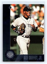 1996 Leaf #41 Ken Griffey, Jr. Press Proofs Silver
