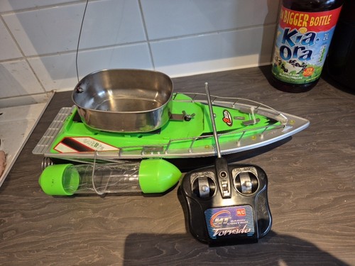TORNADO  remote-controlled (RC) fishing bait boat 
