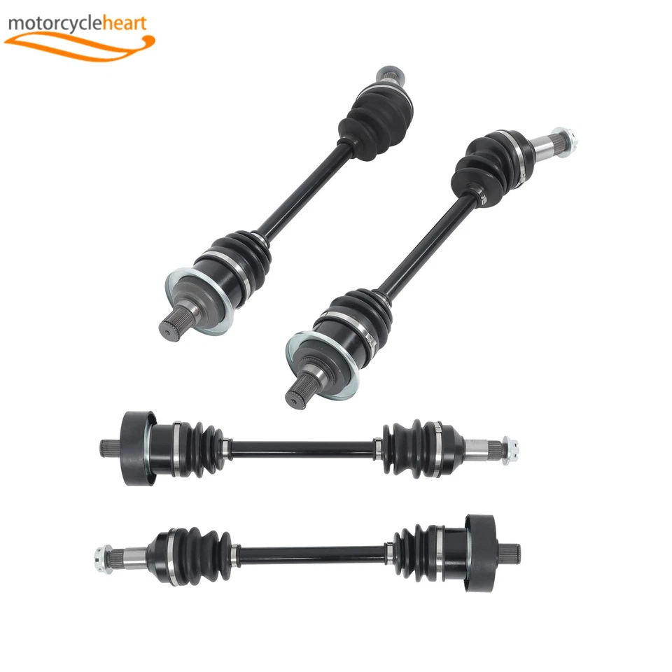 Front & Rear Left & Right CV Axles For Arctic Cat 500 4X4 2006 2008-2010 2013-14 - Image 3 of 4