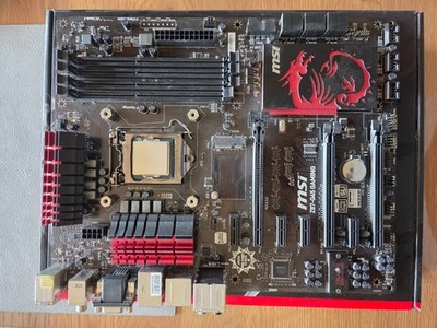 MSI Z87-G45 Gaming, DDR3,  Motherboard inkl. Intel Core I7 4770K 1150