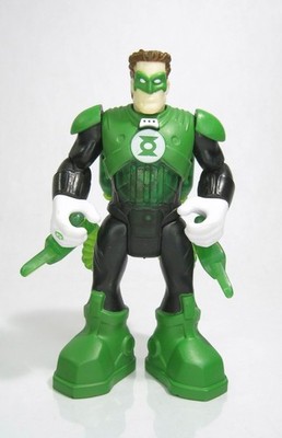 Fisher Price DC Super Friends Voice Comm Hero World Green Lantern 5'' Figure