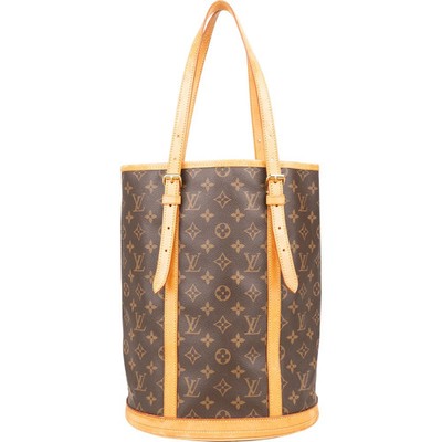 Louis Vuitton Monogram Canvas Bucket GM Shoulder Bag Tasche