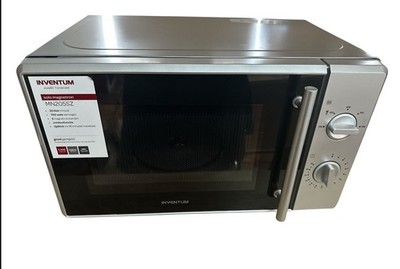 Mikrowelle Inventum Solo 20 Liter 700watt schwarz Silber MN205SZ