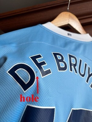 2020 - 2021 Manchester City De Bruyne #17 Home Shirt Jersey Puma