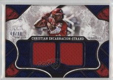 2025 Topps Tier One Relics Blue Dual 68/99 Christian Encarnacion-Strand 2a5