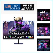 KTC 24 Inch 180Hz/190Hz Gaming Monitor FHD PC Computer Monitor with Fast IPS ...