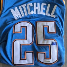 Ajay Mitchell Signed OKC Thunder Jersey Size L In Person JSA CERTIFIED 