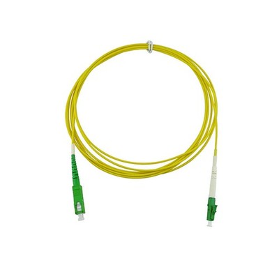 BlueOptics Simplex Fiber Patch Cable LC/APC-SC/APC Single Mode 5 Meters