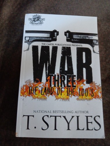 The Cartel Publication Presents War 3 The Land Of The Lous Paperback T Styles - Picture 3 of 4