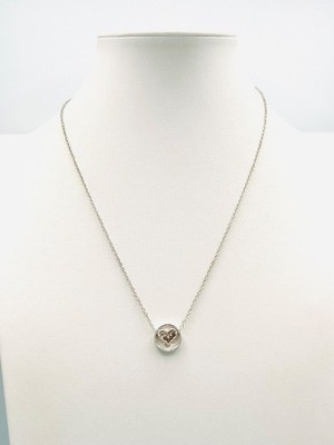 Shut Eye TV Show Wardrobe Heart Necklace Prop Haus COA Silver Tone