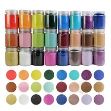 Colored Sand Art Kits Set of 24,Unity Sand Crafts DIY Drawing Painting Materi...