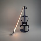 Electric Violin, 4/4 Silent Electric Violin Kit for Beginners Adults Teens Solid