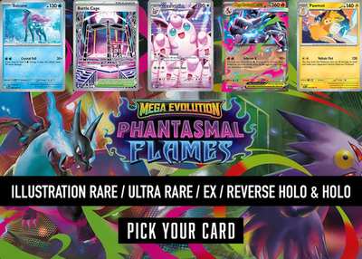 #ad #ad Pokémon Phantasmal Flames: Pick Your Card – Full Art ex Reverse Holo Holo NM TCG $1.29