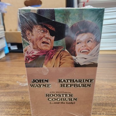 Rooster Cogburn (...and the Lady) VHS Tape, John Wayne & Katherine Hepburn