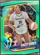 2025 Panini Prizm WNBA Green Prizm #43 Haley Jones