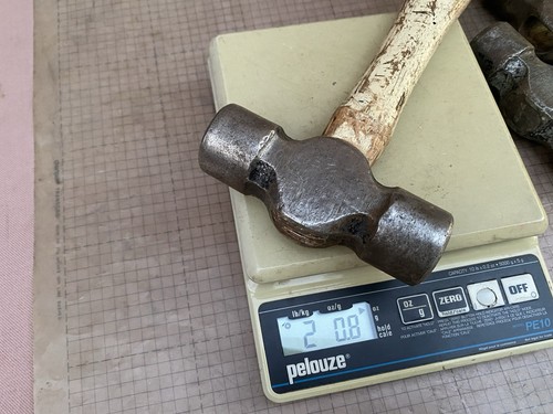 3 Vintage Super Duty Double Faced Hammers HEAD 1-1/2 lbs. Blacksmith Old Tools - Picture 14 of 14