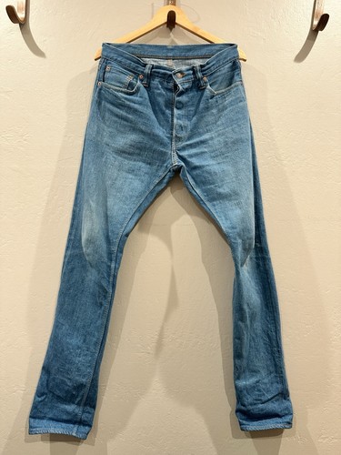 Pure Blue Japan, PBJ, BG19 14.5 Oz Blue Gray Relaxed Taper - Size 32