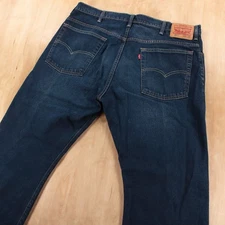 LEVI'S 517 Red Tab bootcut fit dark wash denim jeans 38x30 tag ranch workwear