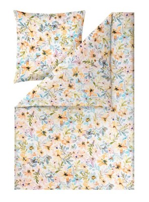 ESTELLA Mako Satin Bettwäsche Isla 135x200