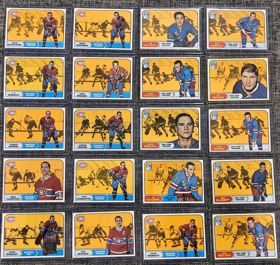 1968-69 Topps 曲棍球全套 🔥 clean Sharp EX-NMBobby Orr (SGC 4) ++ — 第 2/4 张图片