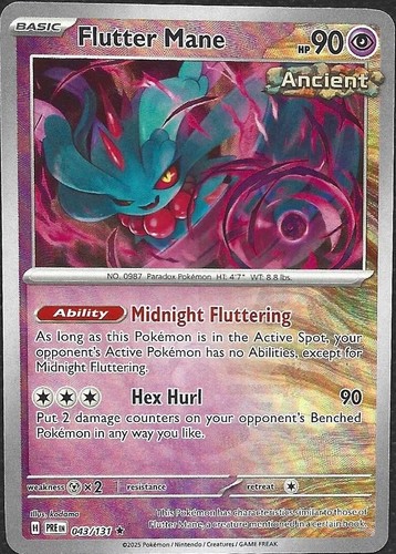 Pokémon Prismatic Evolutions Singles Reverse Holo, EX, PokeBall Choose Your Card - Picture 49 of 151
