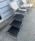 Foldable Metal Dog Stairs Steps w/ Non-Slip Surface for S M L Dogs — photo 1