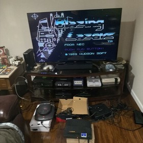 Blazing Lazers TurboGrafx 16 NEC CIB RARE TESTED AND WORKING