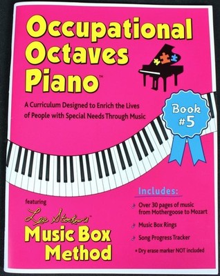 Occupational Octaves Piano Book Special Needs Learning Music & Rings Book 5