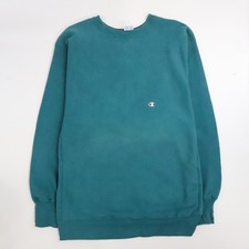 Vintage Champion Reverse Weave Crewneck Sweatshirt Size 2XL Teal 90s