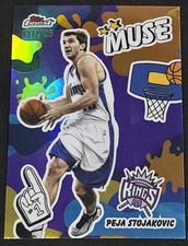 2025-26 Topps Finest Peja Stojakovic MUSE Purple Refractor /125 Kings