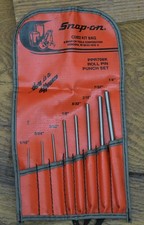Snap-on Ppr708k 8 Pc Roll Pin Punch Set 116 To 14 In Holder Snap-on Ppr708k 8 Pc Roll Pin Punch Set 116 To 14 In Holder