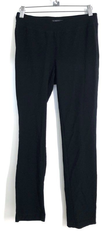 Eileen Fisher Women's Black Viscose Blend Tapered Knit Pull-On Pants Sz XXS