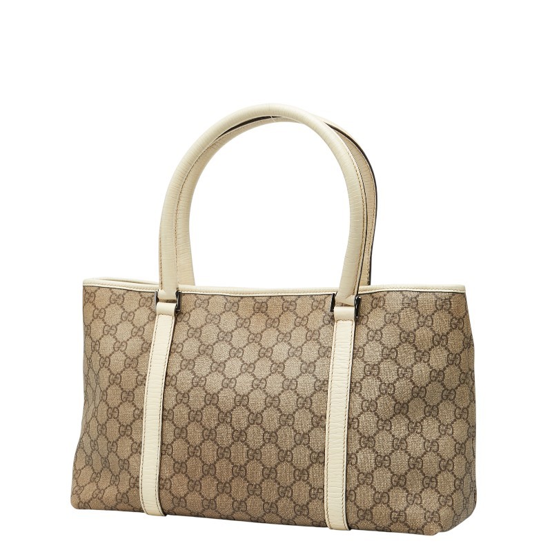 GUCCI GG Supreme Handbag Tote Bag 114595 Women 【Used】 thumbnail 2