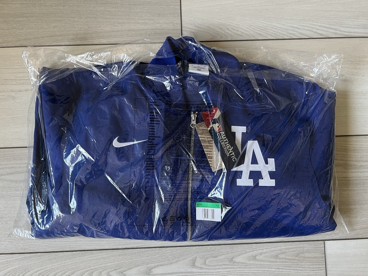 【希少】90s Nike award jacket LA Dodgers Los Angeles Dodgers Nike Authentic Collection Dugout Full-Zip